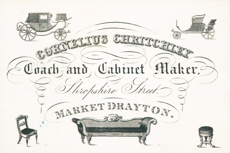 贸易卡，Cornelius Critchley 作者 英语学校