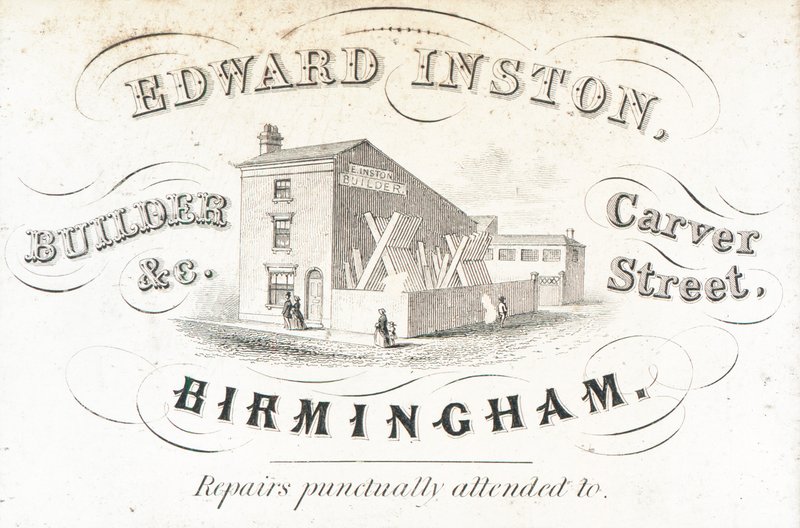 交易卡，Edward Inston 作者 英语学校