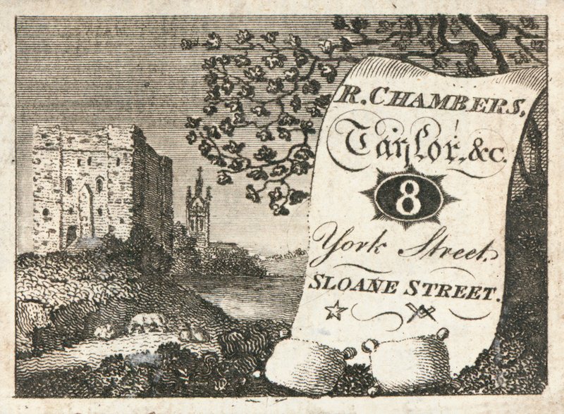 贸易卡，R Chambers 作者 英语学校