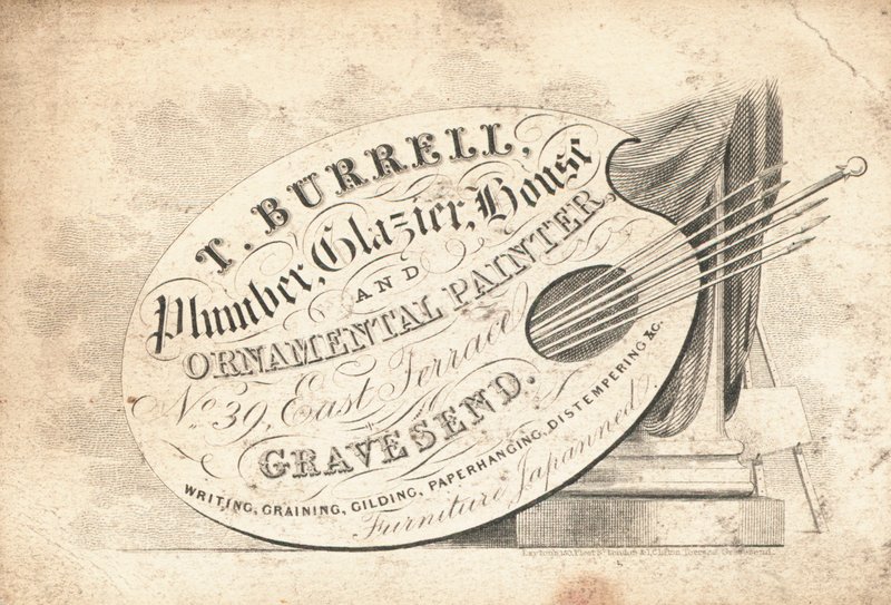交易卡，T Burrell 作者 英语学校