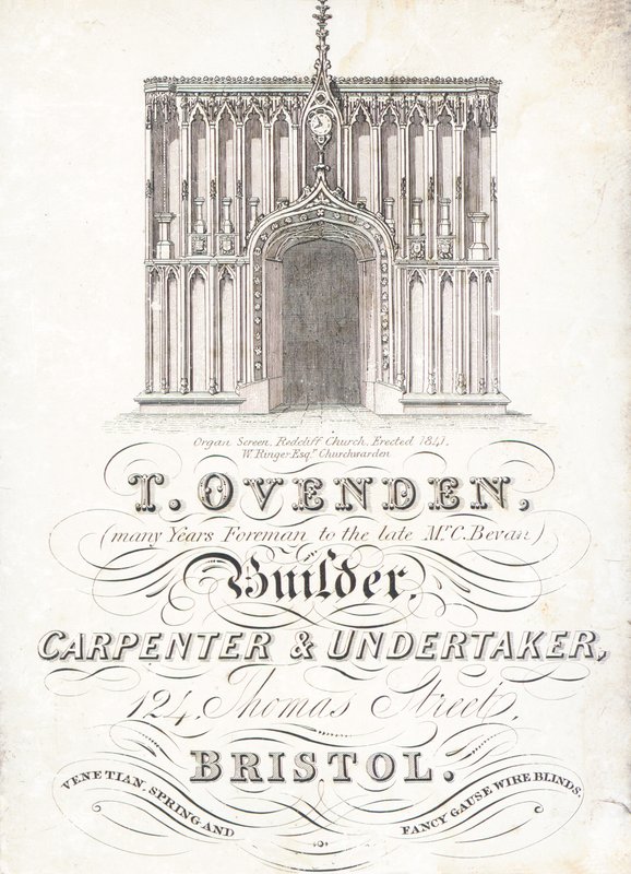 贸易卡，T Ovenden 作者 英语学校