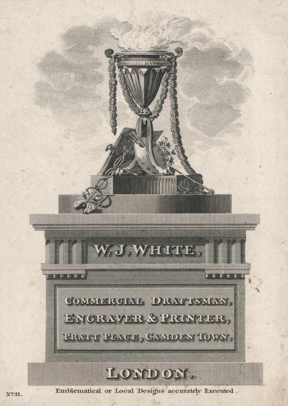 交易卡，WJ White 作者 英语学校