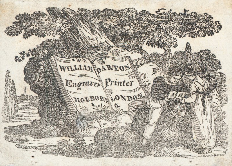 交易卡，William Darton 作者 英语学校