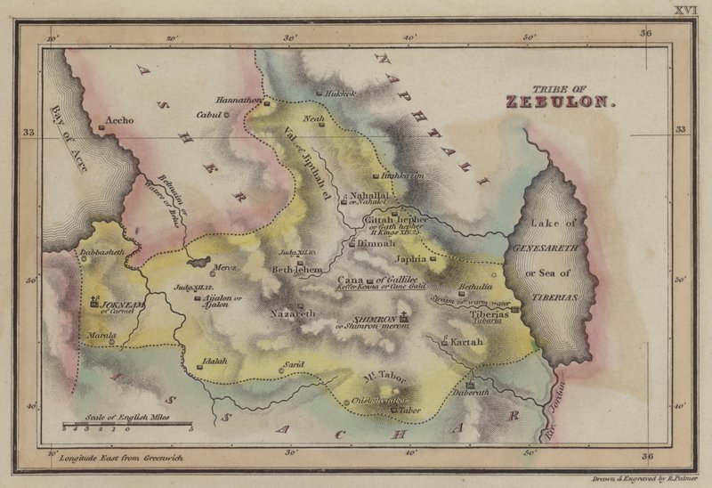 Zebulon 部落（彩色雕刻） 作者 英语学校