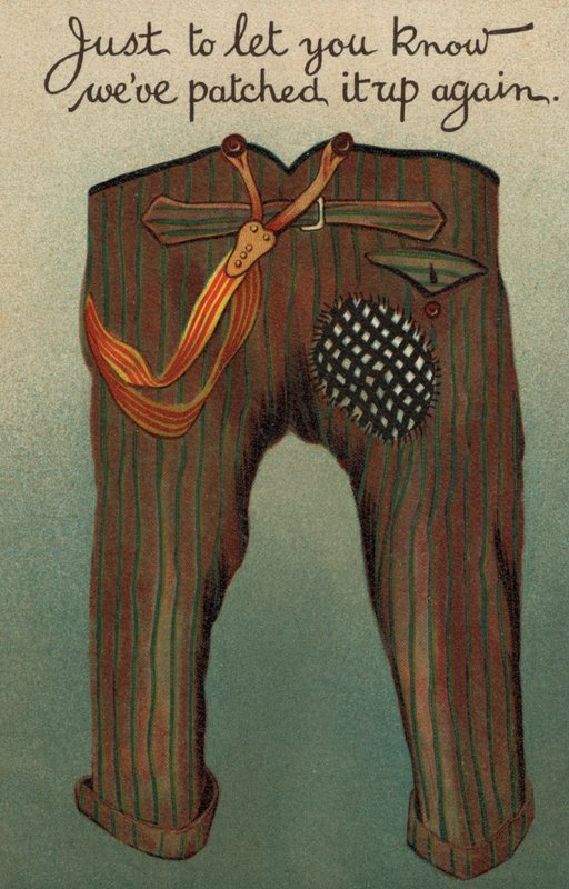 Trouser patches (colour litho) 作者 英语学校