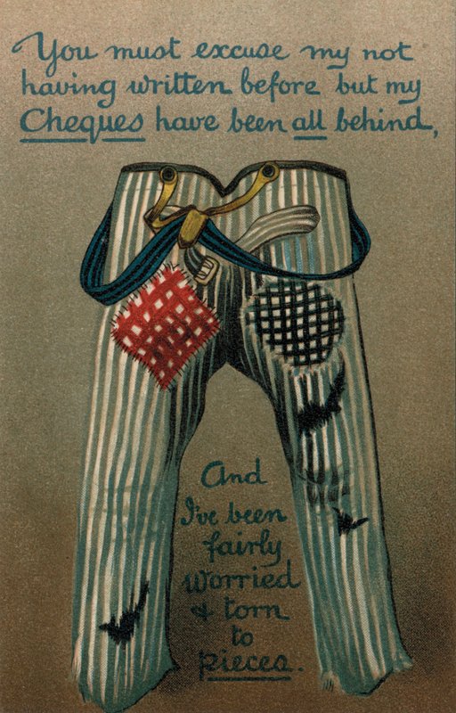 Trouser patches (colour litho) 作者 英语学校