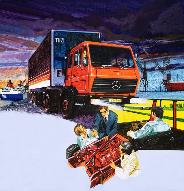 卡车 作者 英语学校