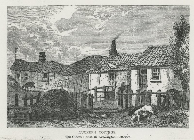Tuckers Cottage，肯辛顿陶器最古老的房子 作者 英语学校