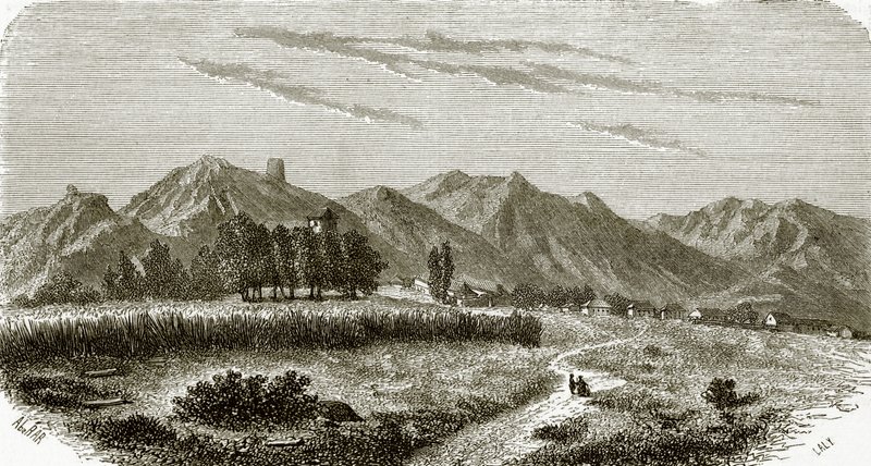Tzetinie，黑山首都 作者 英语学校