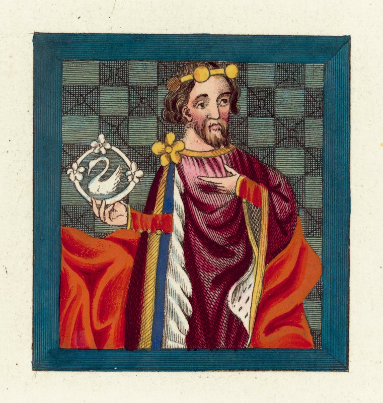 Unidentified king (coloured engraving) 作者 英语学校