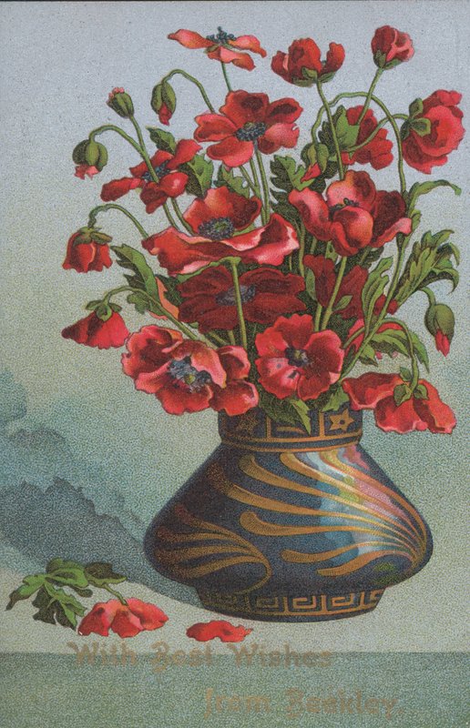 罂粟花瓶（chromolitho） 作者 英语学校
