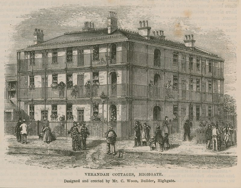 Highgate的Verandah Cottages 作者 英语学校