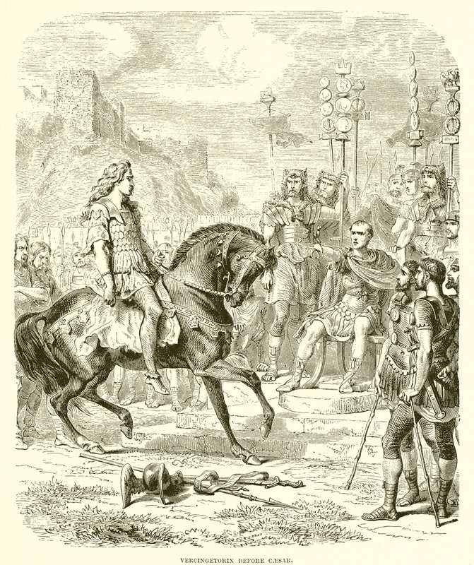 在凯撒之前的Vercingetorix 作者 英语学校