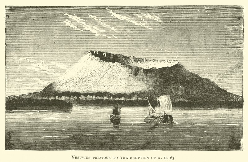 维苏威火山在公元63年爆发之前 作者 英语学校