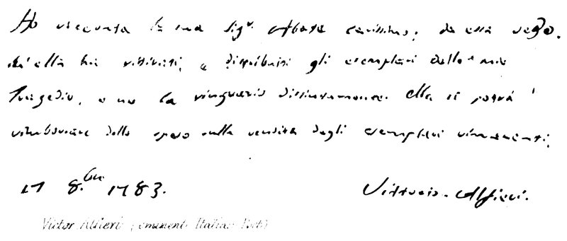 Victor Alfieri（意大利着名诗人） 作者 英语学校