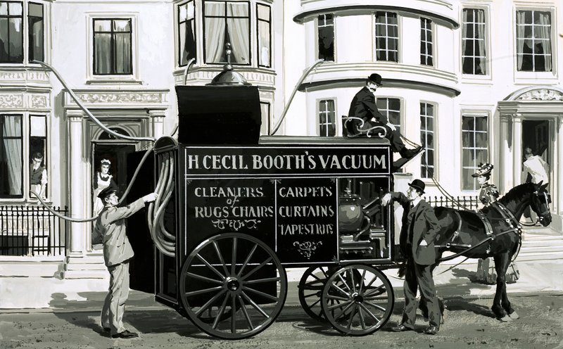 维多利亚时代的清洁服务，H Cecil Booth 作者 英语学校