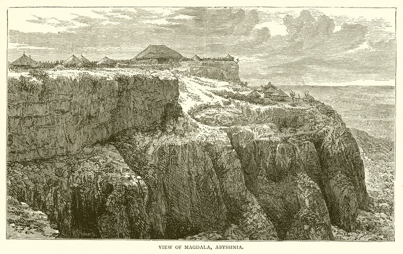 Magdala，Abyssinia看法 作者 英语学校