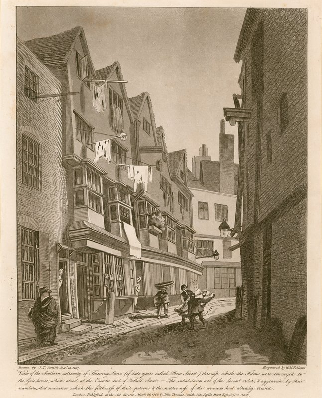 鉴于Thieving Lane（近年来称为Bow Street）的南方优势 作者 英语学校