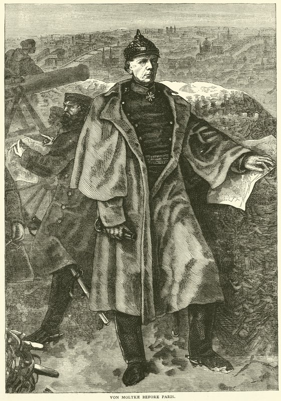 1870年11月，巴黎前的莫尔特克 作者 英语学校