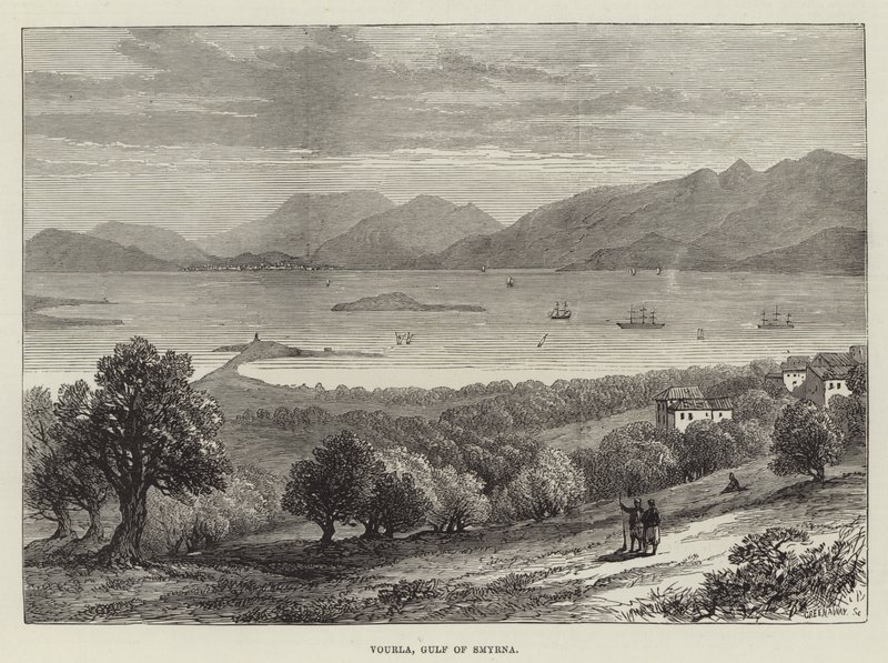 Vourla，士麦那湾（雕刻） 作者 英语学校