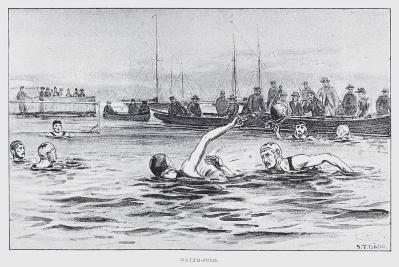 Water-polo (litho) 作者 英语学校