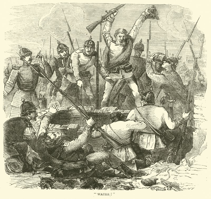 水！，1871年1月 作者 英语学校