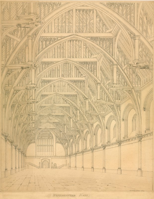 威斯敏斯特大厅，1814年 作者 英语学校