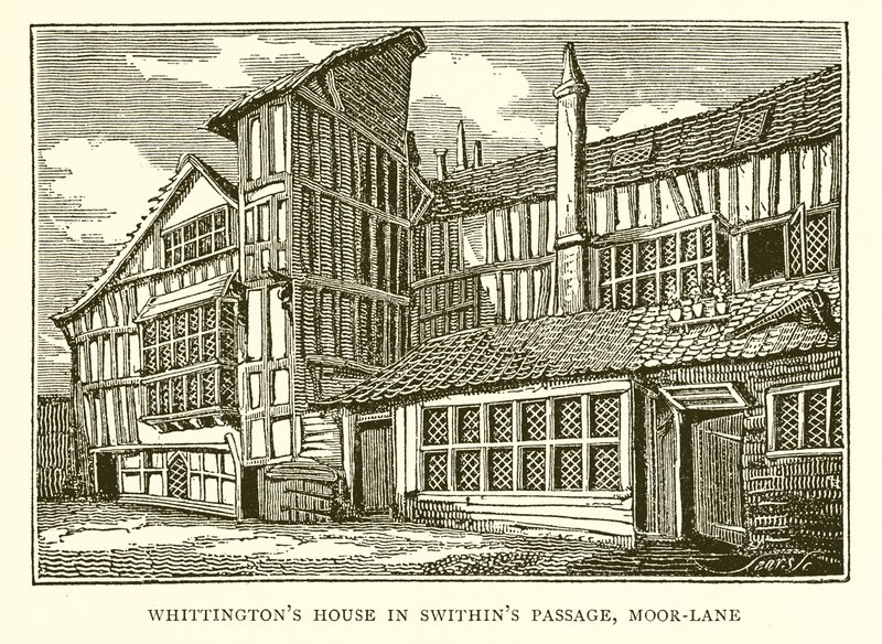 Whittingtons House in Swithins Passage，Moor-Lane 作者 英语学校