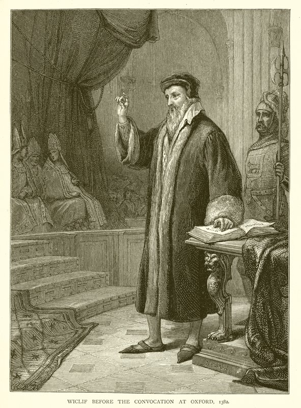 Wiclif在牛津大学召开之前，1382年 作者 英语学校