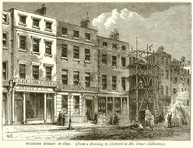 1820年的威格莫尔街 作者 英语学校