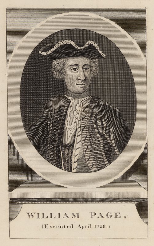 威廉佩奇，1758年4月执行 作者 英语学校