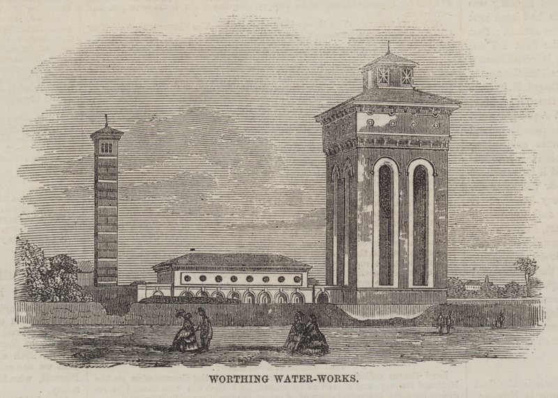 Worthing Water-Works (雕刻) 作者 英语学校