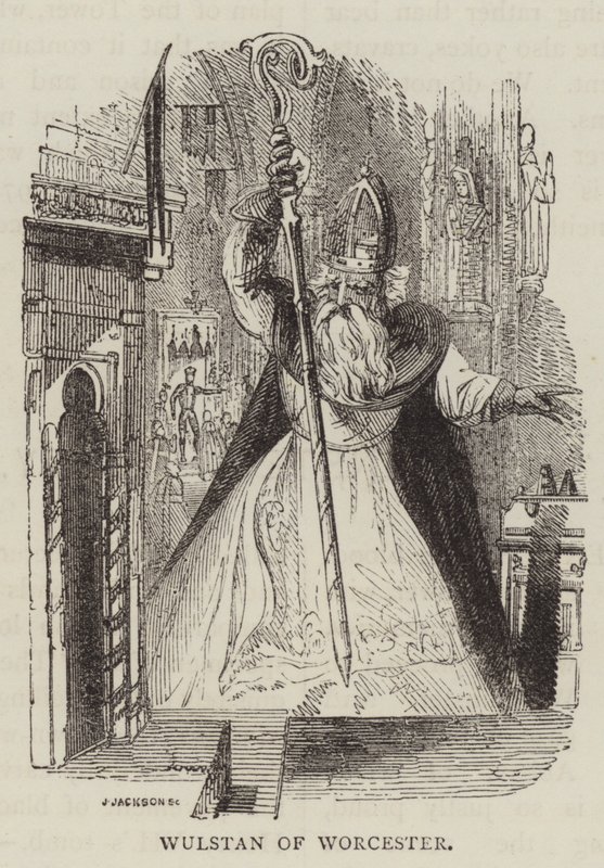 Wulstan of Worcester (engraving) 作者 英语学校