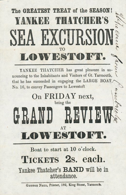 Yankee Thatchers Sea Excursion到洛斯托夫特（打印） 作者 英语学校
