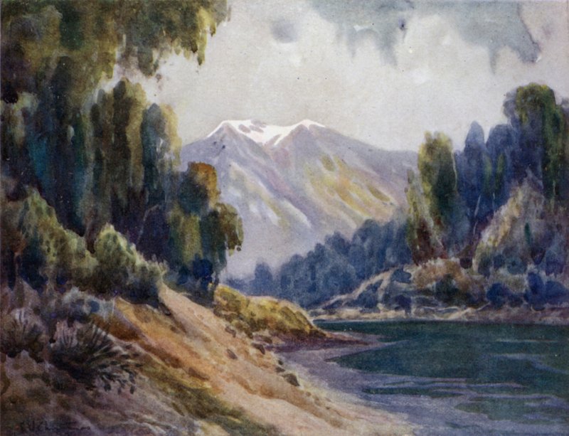 Lake Nahuel Huapi  作者 欧内斯特·威廉姆·圣诞节
