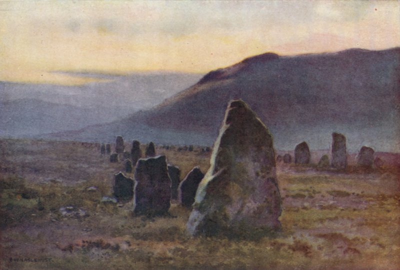 Stone Avenue，Merrivale 附近（彩色平版印刷） 作者 欧内斯特·威廉·哈斯勒赫斯特
