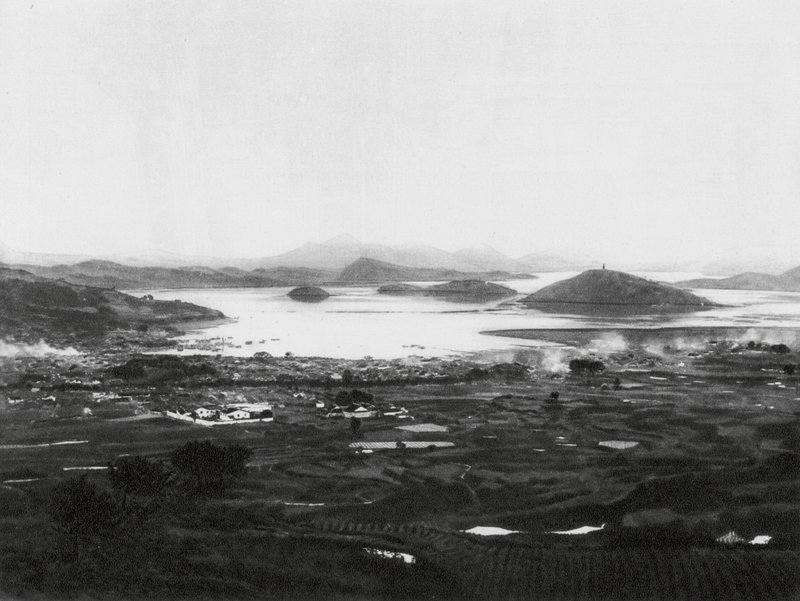 福建三都澳，三都澳镇和港口（黑白照片） 作者 恩斯特·波尔施曼