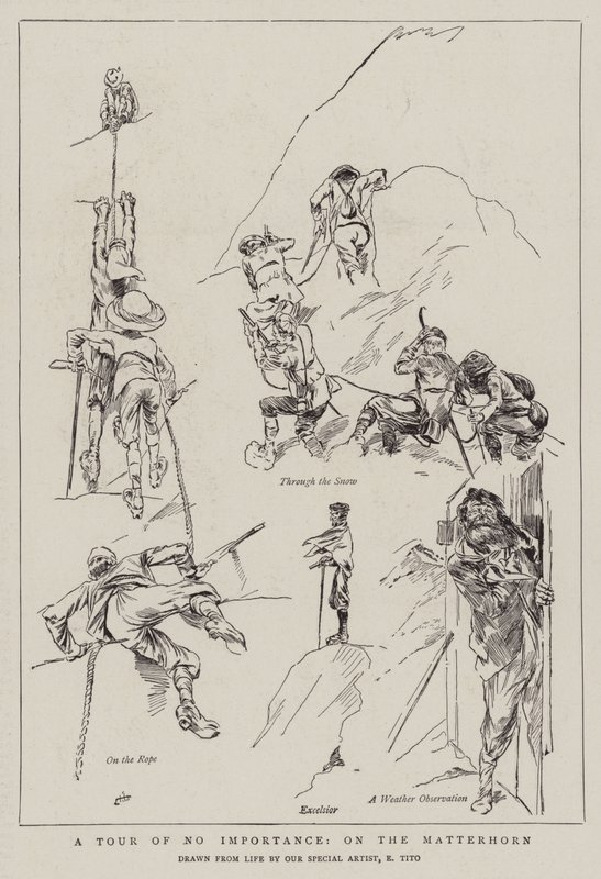 马特宏峰的重要之旅 作者 埃托尔·铁托（Ettore Tito）