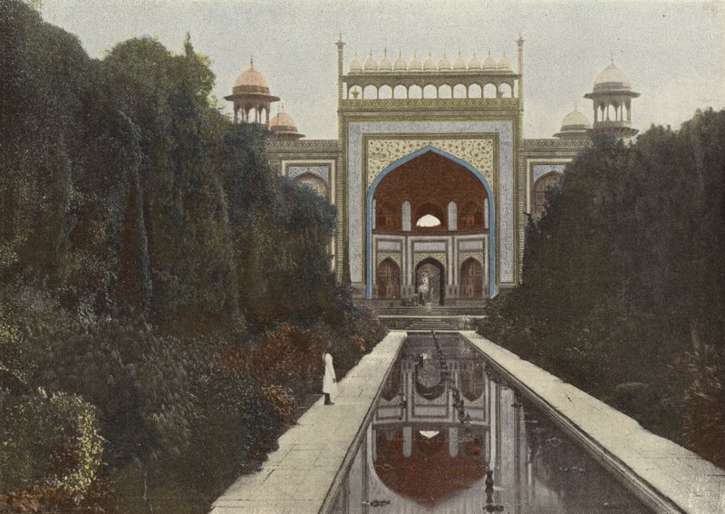 阿格拉，Entree Du Tady Mahal 作者 欧洲摄影师