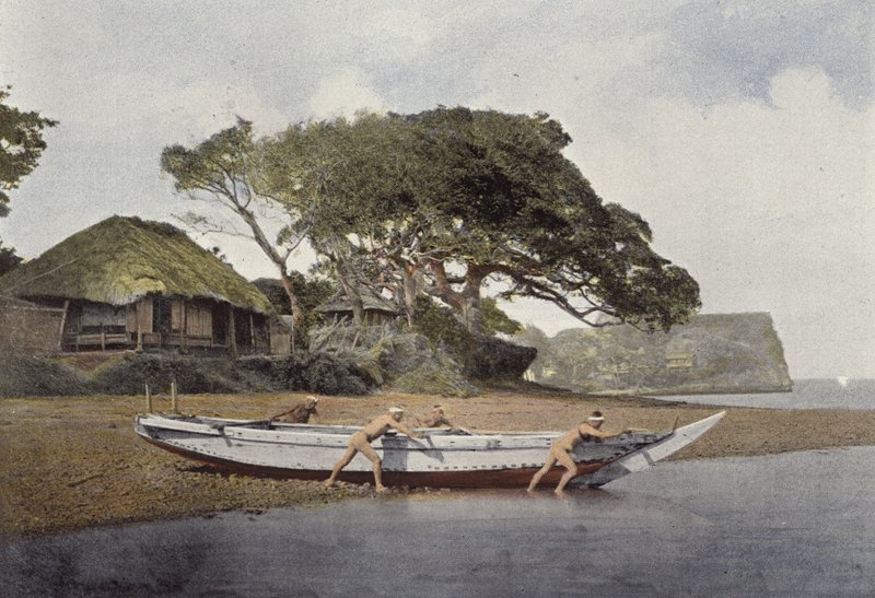 Honmoku，Village De Pecheurs Pres Yokohama 作者 欧洲摄影师