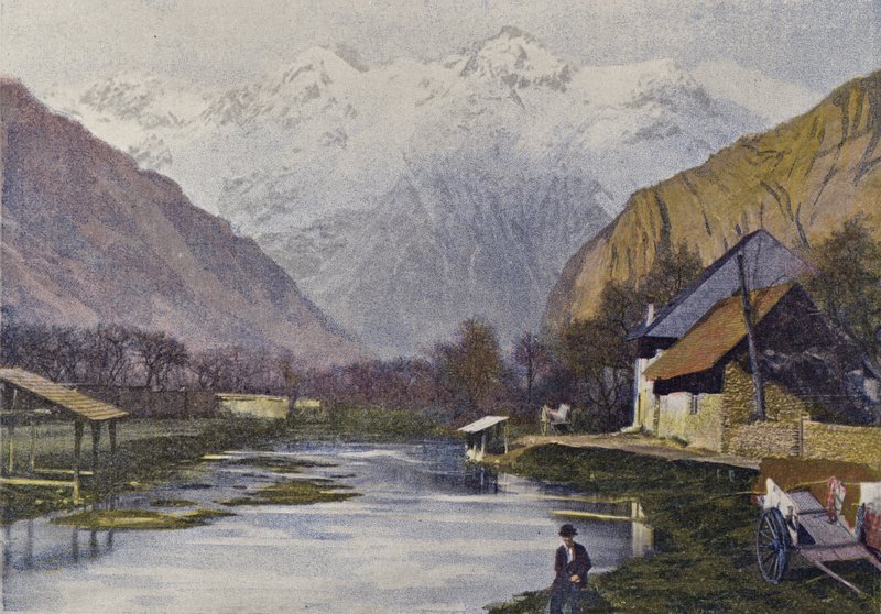 银行和Belledonne地块 作者 欧洲摄影师