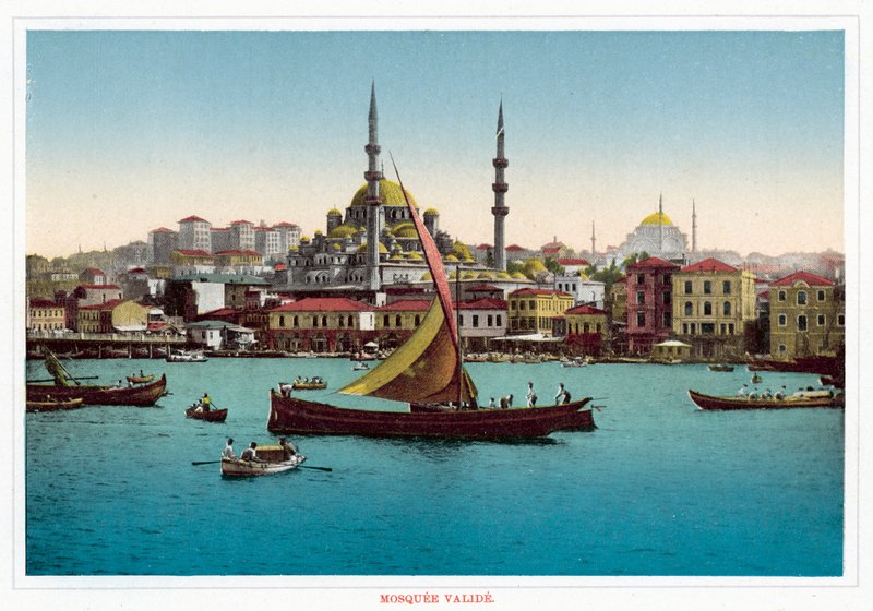Mosquee Valide（彩色照片） 作者 欧洲摄影师