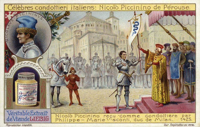 佩鲁贾的Niccolo Piccinino 作者 欧洲学校