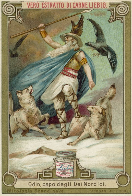 Odin，挪威神的首领 作者 欧洲学校