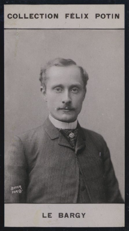 Charles-Gustave-Antoine Le Bargy (1858) (b/w photo) 作者 欧洲摄影师