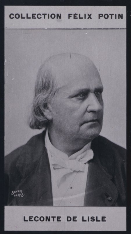 Charles Leconte De Lisle (1818-1894) (b/w photo) 作者 欧洲摄影师