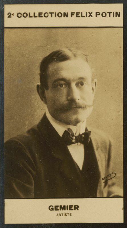 Firmin Gemier, 艺术工作者 作者 欧洲摄影师