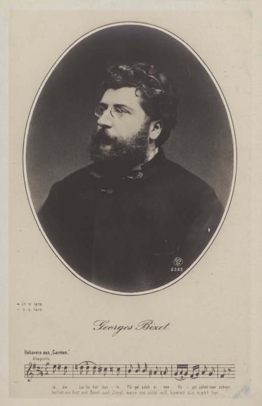 法国作曲家Georges Bizet 作者 欧洲摄影师
