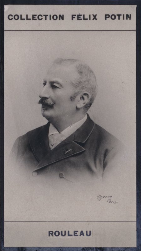 Georges Rouleau (1848) (黑白照片) 作者 欧洲摄影师