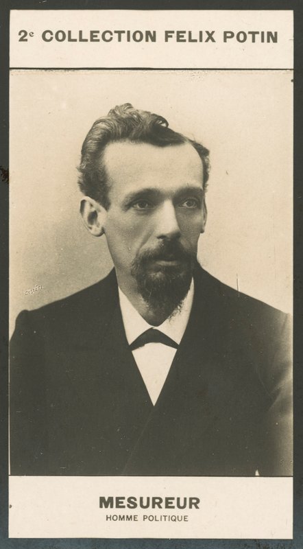 Gustave-Emile Measurer, 政治家 作者 欧洲摄影师